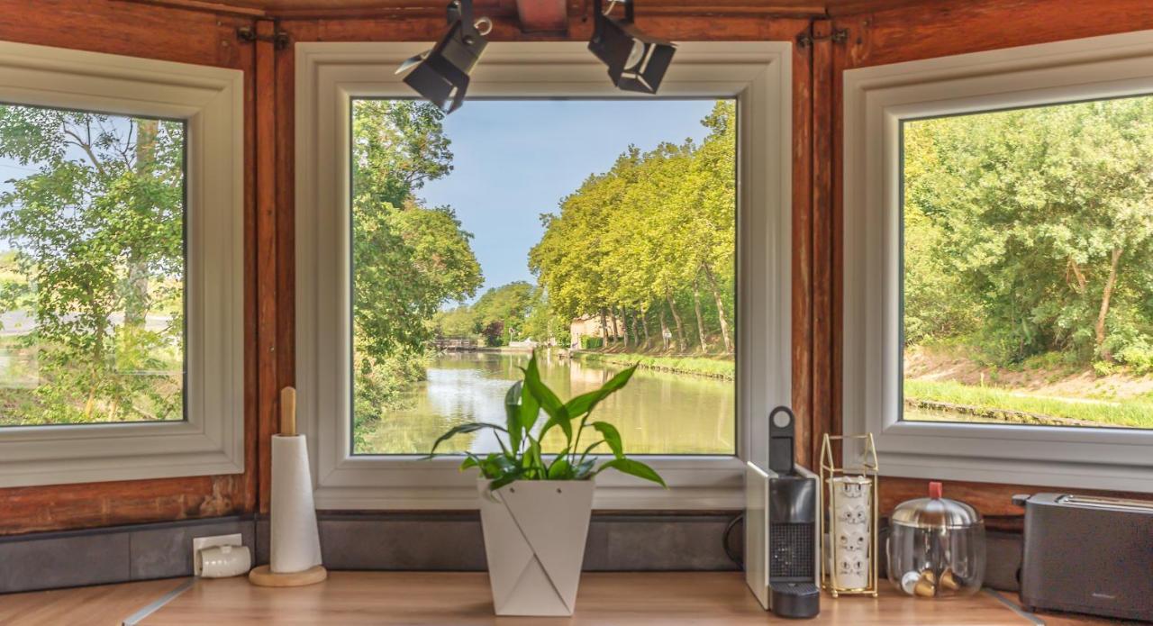 Peniche Dondon - Gite Cocooning Sur Canal Du Midi Avignonet-de-Lauragais Exterior photo